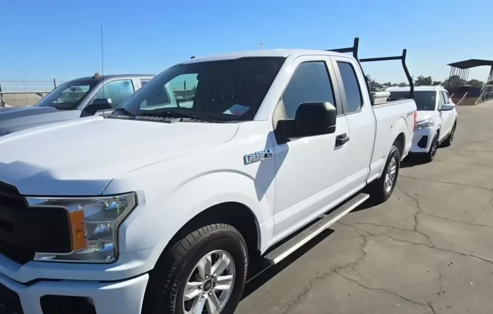 2018 FORD F-150 XL EXTENDED CAB MEDIUM BED W/REAR DOORS 1