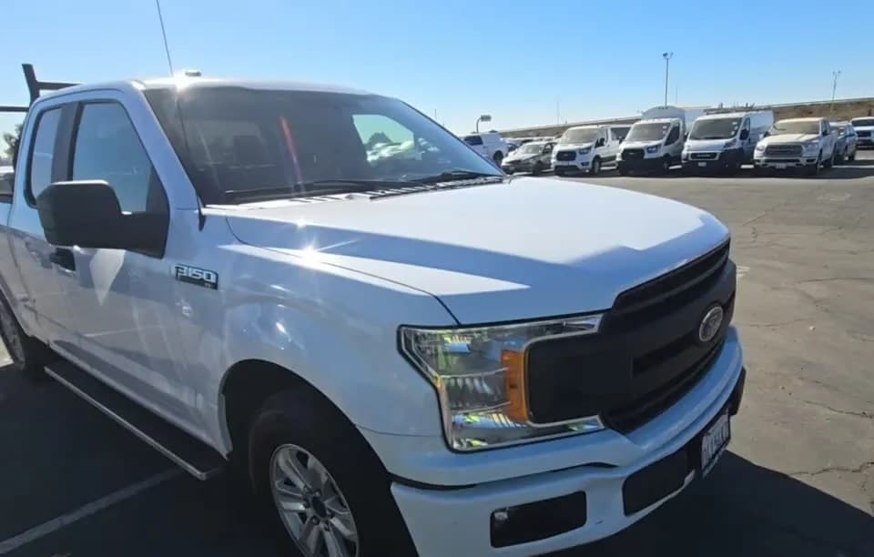 2018 FORD F-150 XL EXTENDED CAB MEDIUM BED W/REAR DOORS 4