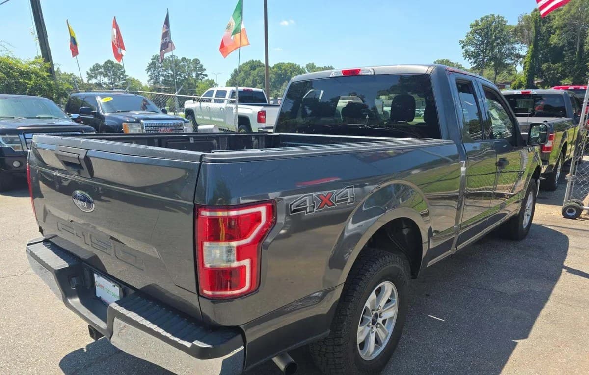 2019 FORD F-150 XLT EXTENDED CAB MEDIUM BED W/REAR DOORS 4