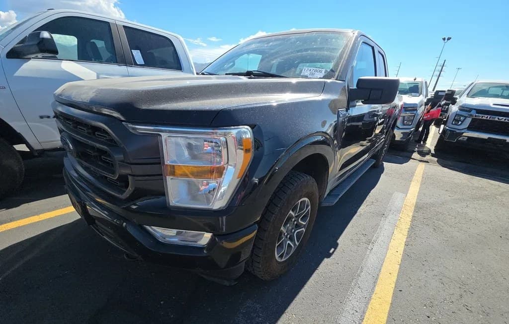 2021 FORD F-150 XLT EXTENDED CAB MEDIUM BED W/REAR DOORS