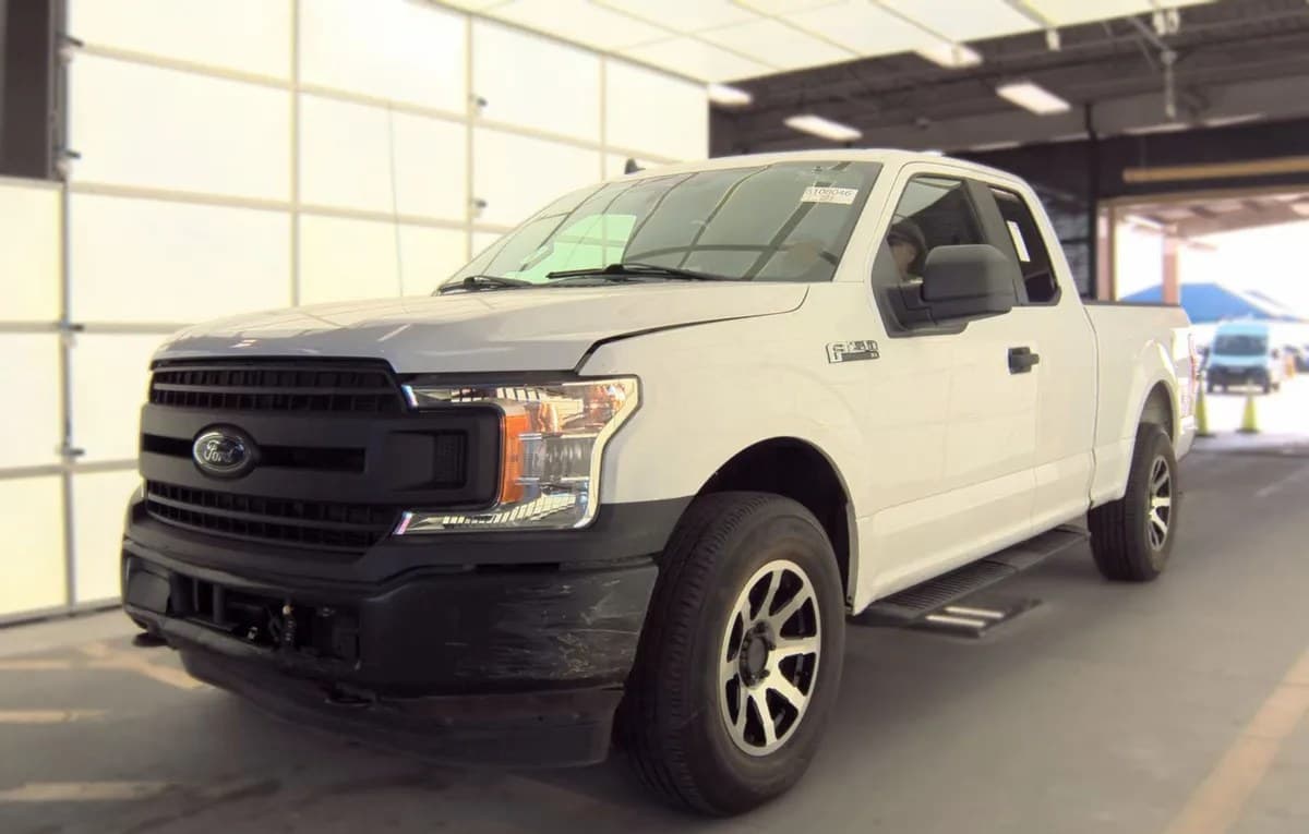 2020 FORD F-150 XL EXTENDED CAB MEDIUM BED W/REAR DOORS 2