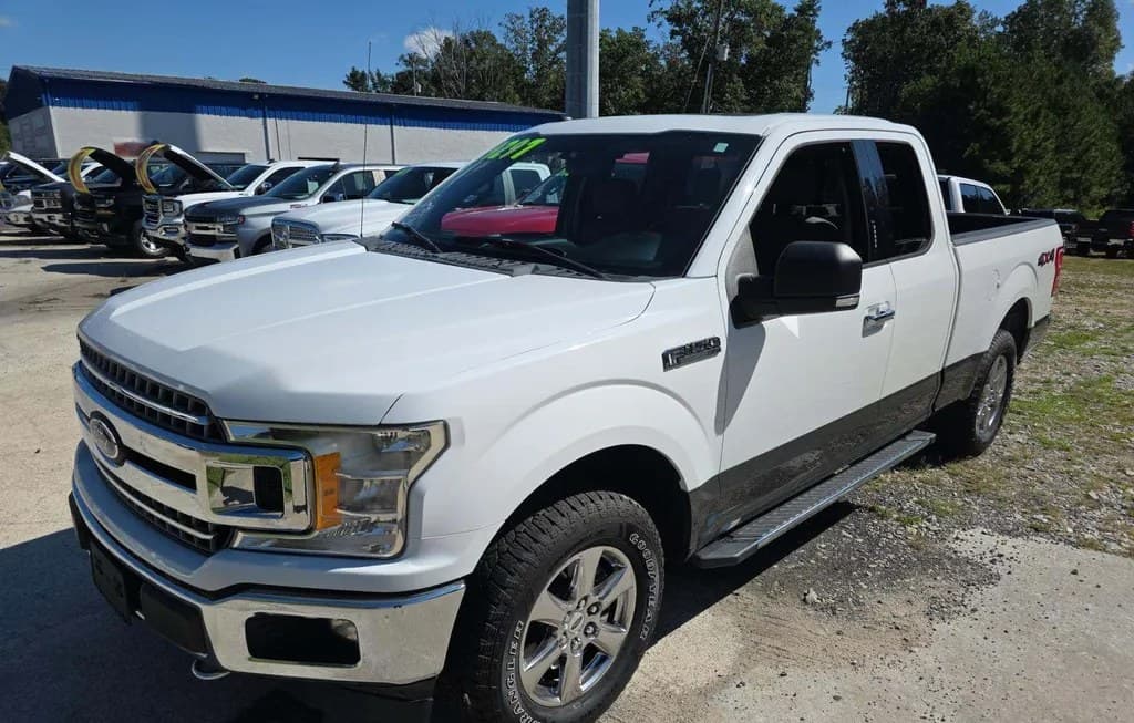 2018 FORD F-150 XLT EXTENDED CAB MEDIUM BED W/REAR DOORS