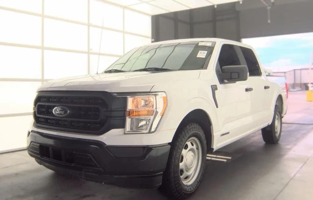 2021 FORD F-150 HYBRID XL CREW CAB SHORT BED