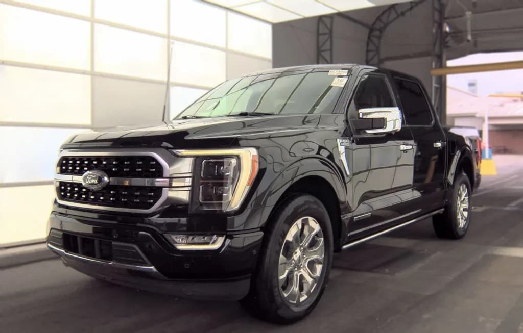 2022 FORD F-150 HYBRID PLATINUM CREW CAB SHORT BED