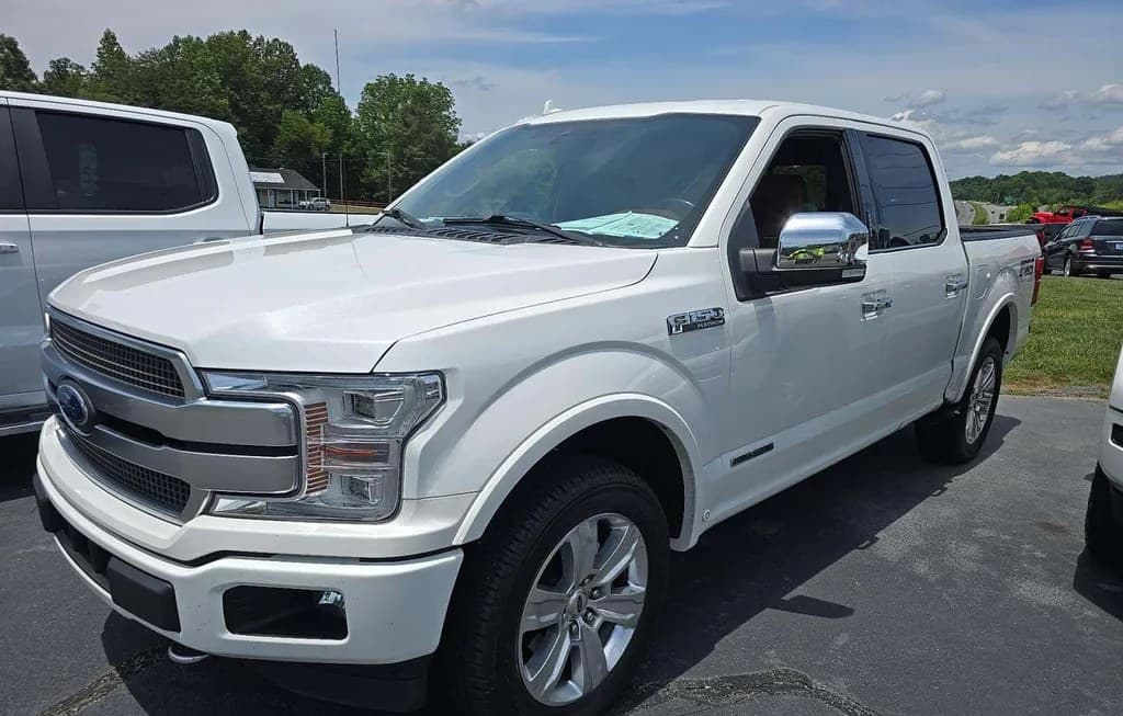 2020 FORD F-150 PLATINUM CREW CAB SHORT BED
