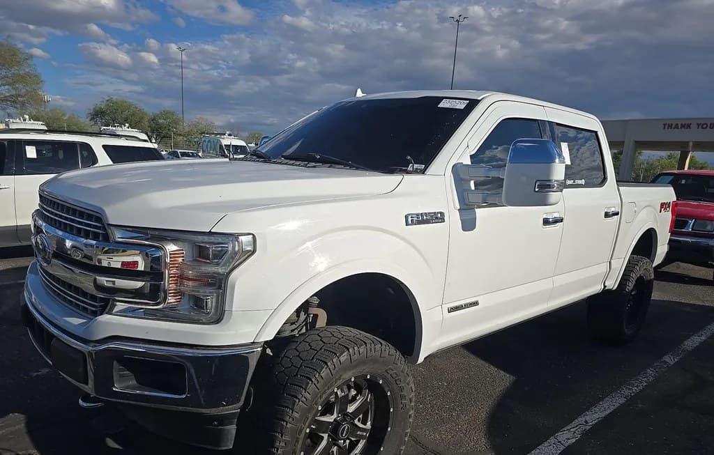 2018 FORD F-150 LARIAT CREW CAB SHORT BED