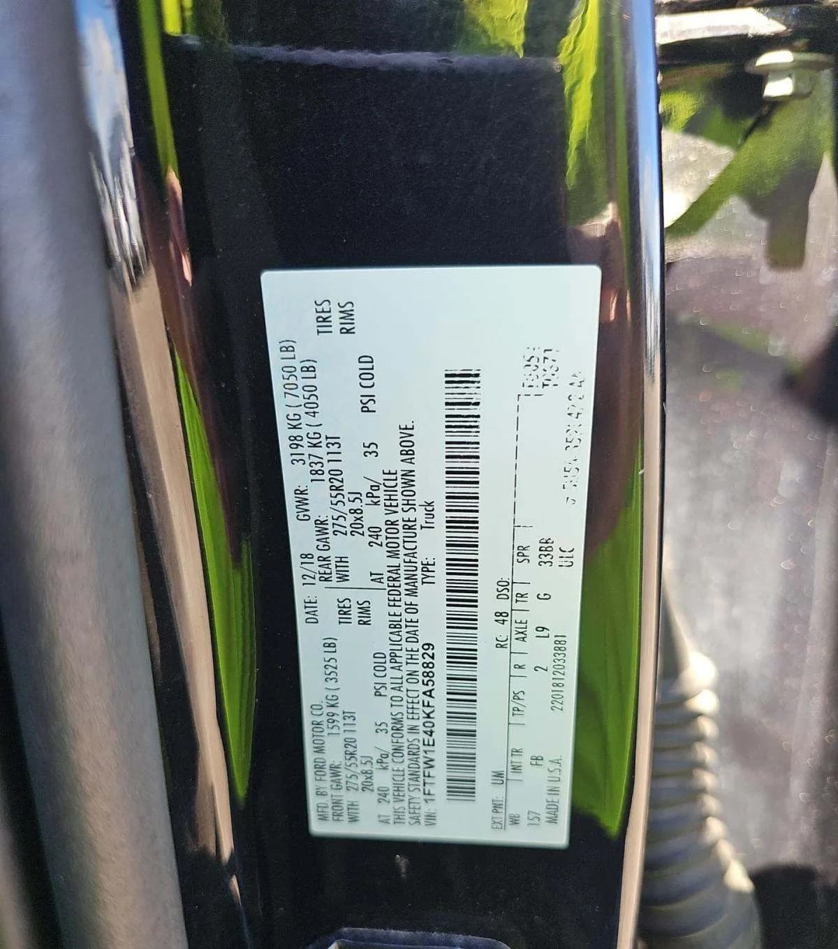2019 FORD F-150 XLT CREW CAB MEDIUM BED 3