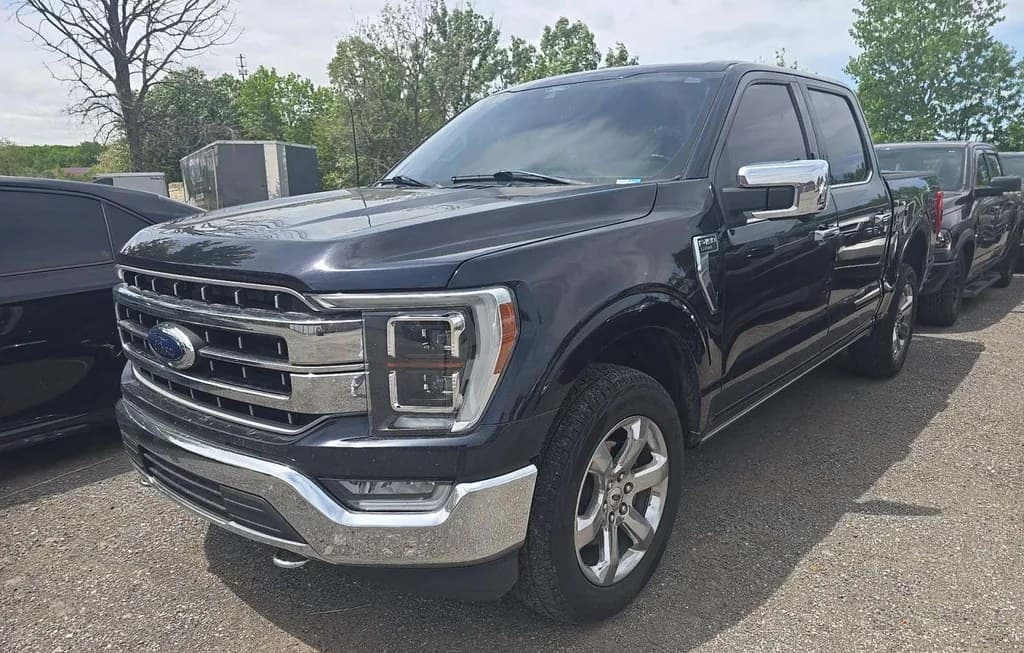 2021 FORD F-150 LARIAT CREW CAB SHORT BED