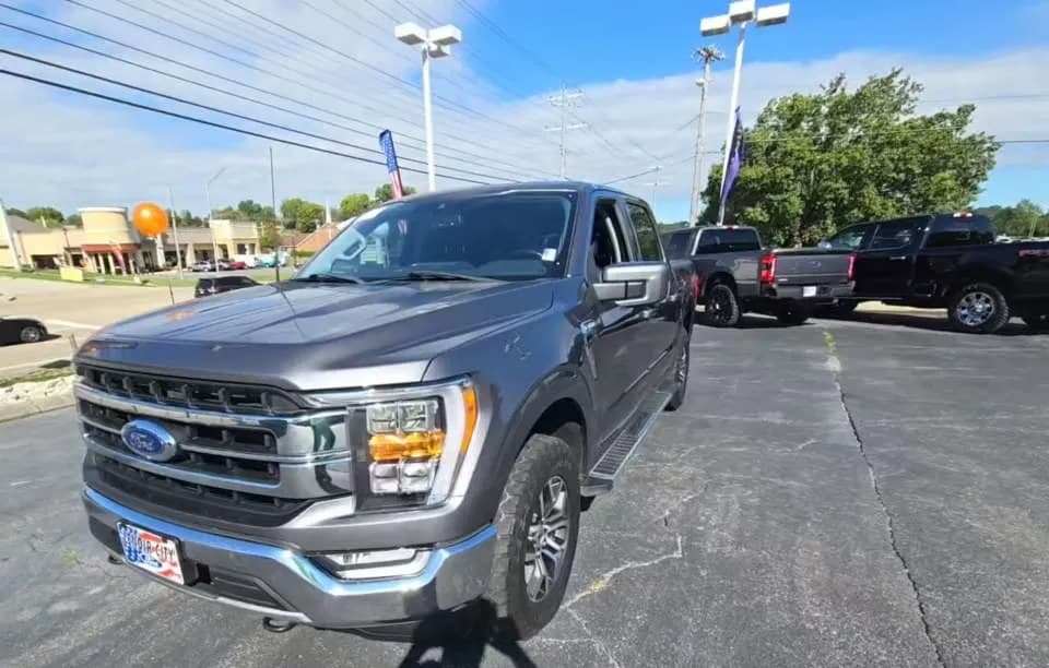 2022 FORD F-150 LARIAT CREW CAB SHORT BED