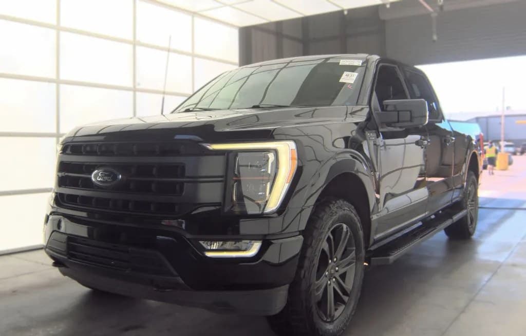 2021 FORD F-150 LARIAT CREW CAB MEDIUM BED