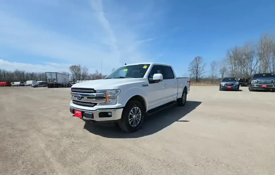 2020 FORD F-150 LARIAT CREW CAB MEDIUM BED 1