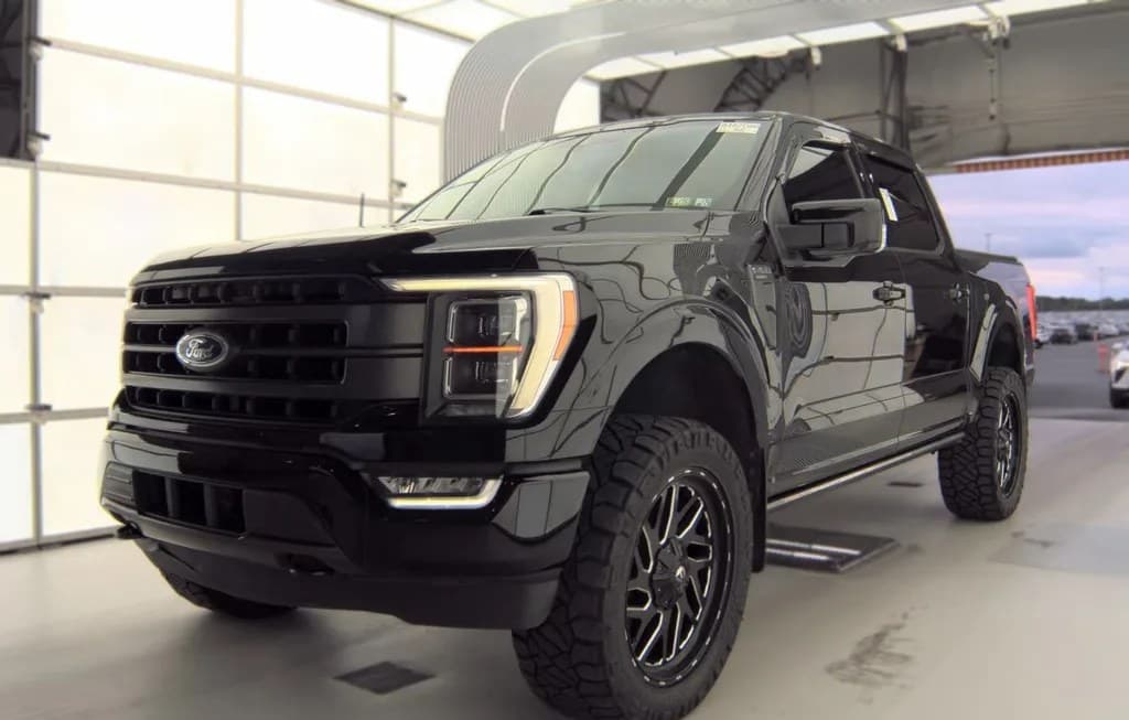 2021 FORD F-150 LARIAT CREW CAB SHORT BED