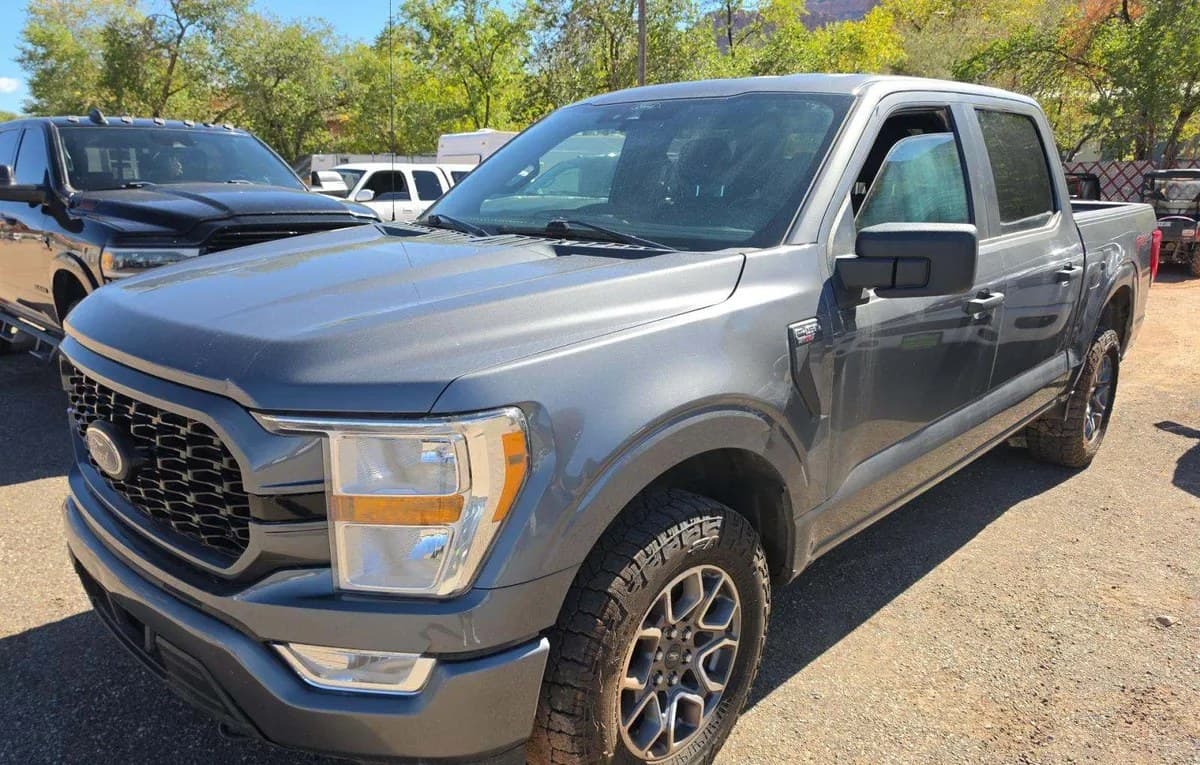 2021 FORD F-150 XL CREW CAB SHORT BED 2