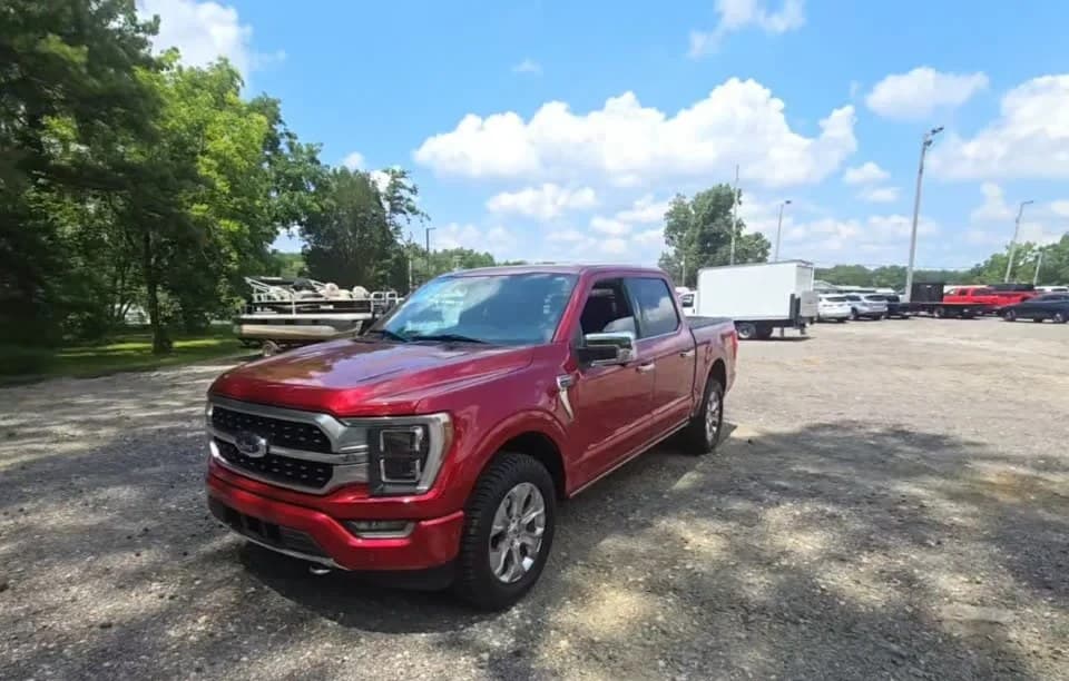 2021 FORD F-150 PLATINUM CREW CAB SHORT BED