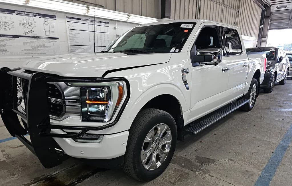 2022 FORD F-150 PLATINUM CREW CAB SHORT BED