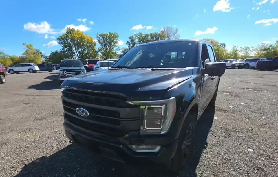2022 FORD F-150 HYBRID LARIAT CREW CAB SHORT BED