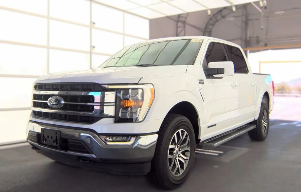 2022 FORD F-150 HYBRID LARIAT CREW CAB SHORT BED
