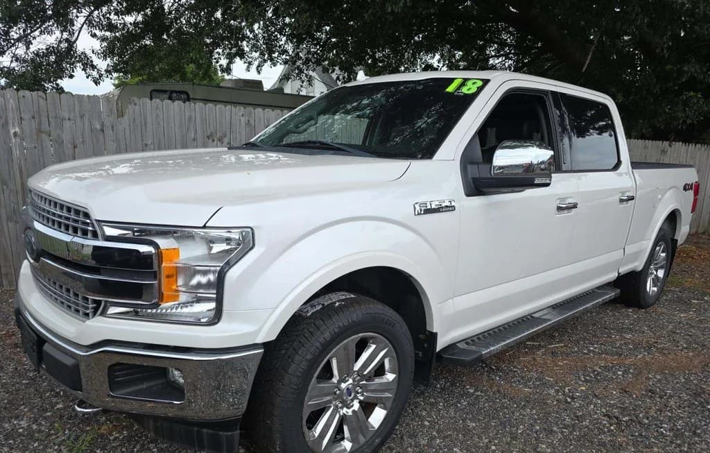 2018 FORD F-150 LARIAT CREW CAB MEDIUM BED