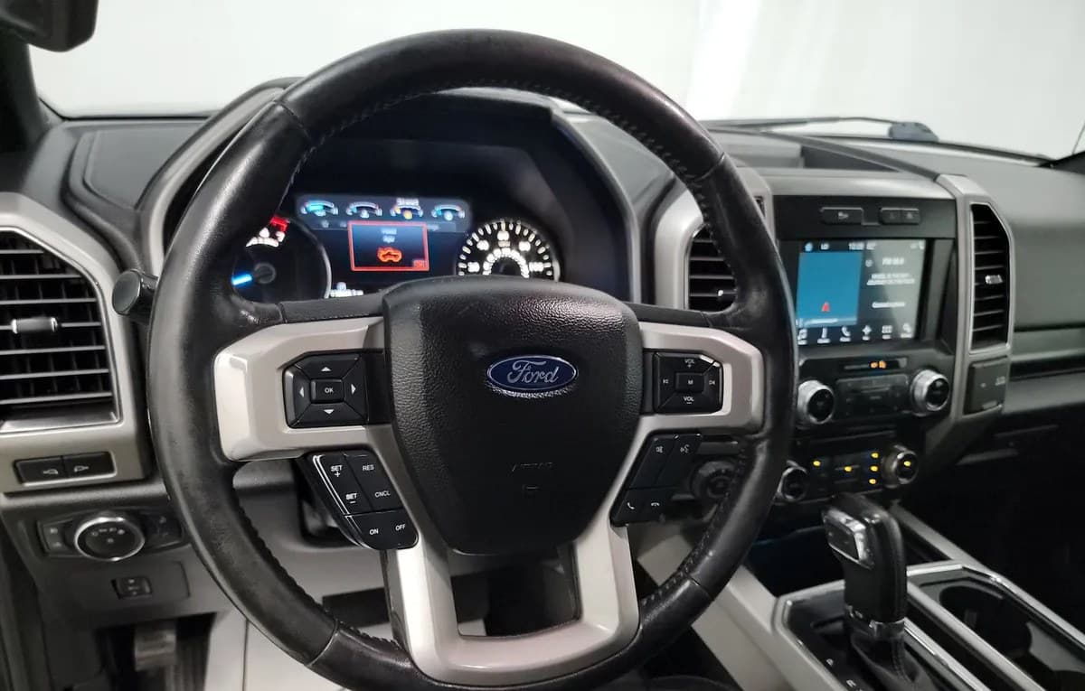 2017 FORD F-150 LARIAT CREW CAB MEDIUM BED 7