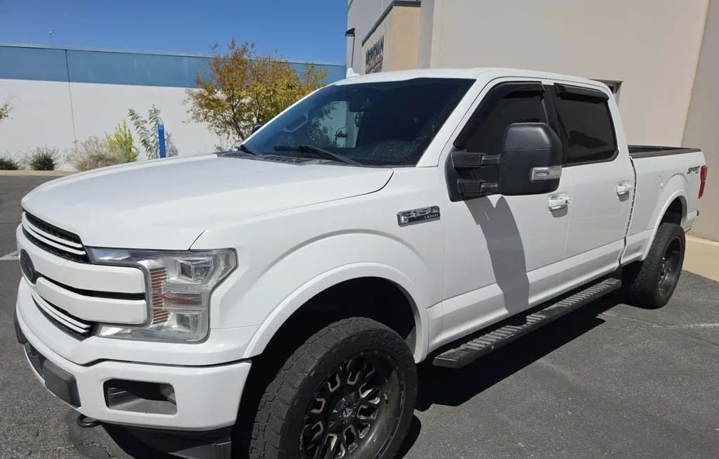 2018 FORD F-150 LARIAT CREW CAB MEDIUM BED