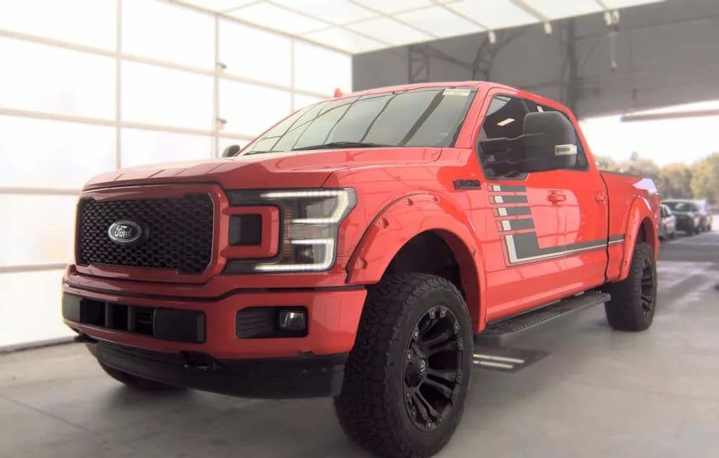 2018 FORD F-150 LARIAT CREW CAB MEDIUM BED