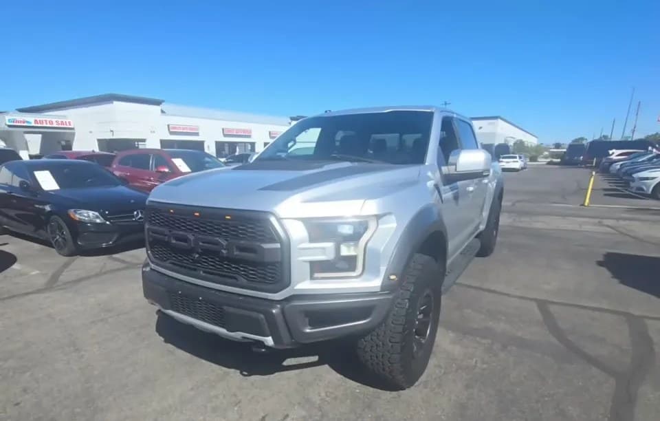 2017 FORD F-150 RAPTOR CREW CAB SHORT BED