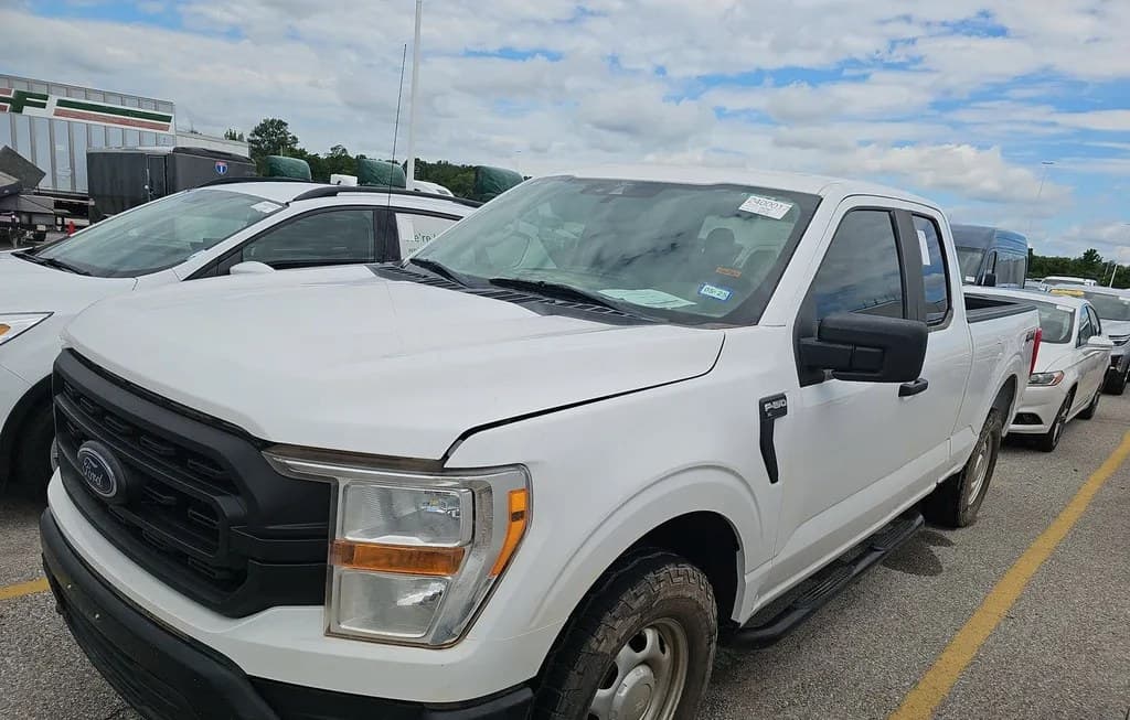 2021 FORD F-150 XL EXTENDED CAB MEDIUM BED W/REAR DOORS 1
