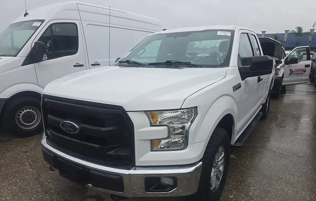 2017 FORD F-150 XL EXTENDED CAB MEDIUM BED W/REAR DOORS 1