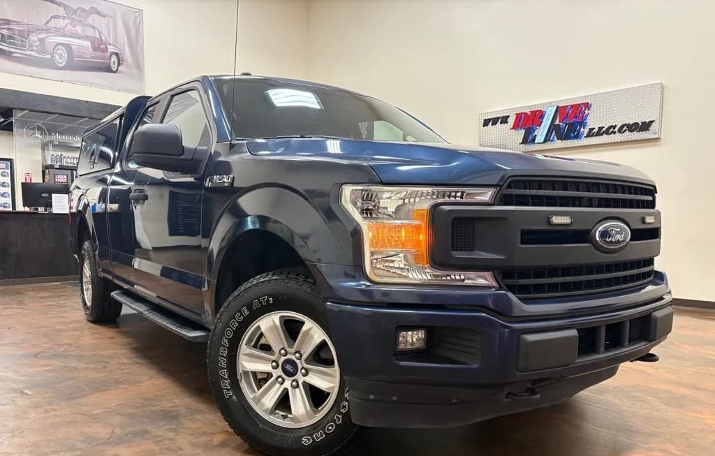 2018 FORD F-150 XL EXTENDED CAB MEDIUM BED W/REAR DOORS