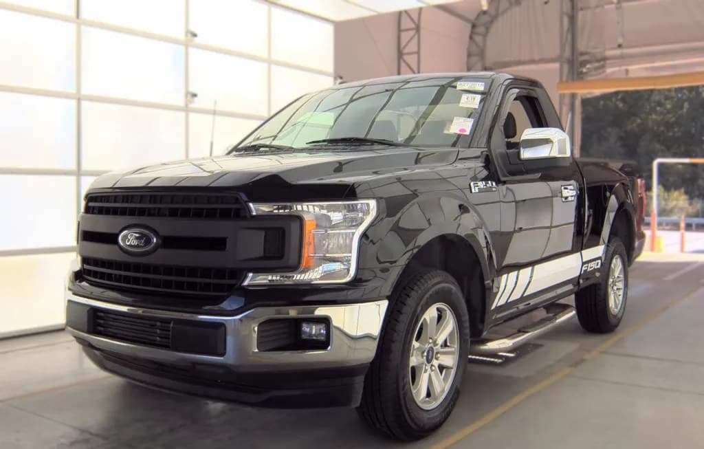 2018 FORD F-150 XL REGULAR CAB MEDIUM BED 1