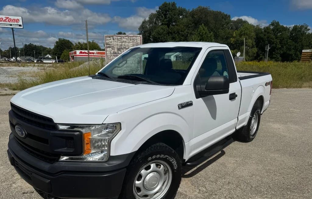 2018 FORD F-150 XL REGULAR CAB MEDIUM BED 1