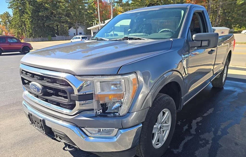 2021 FORD F-150 XLT REGULAR CAB LONG BED 1