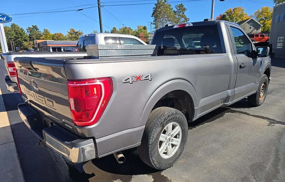 2021 FORD F-150 XLT REGULAR CAB LONG BED 4
