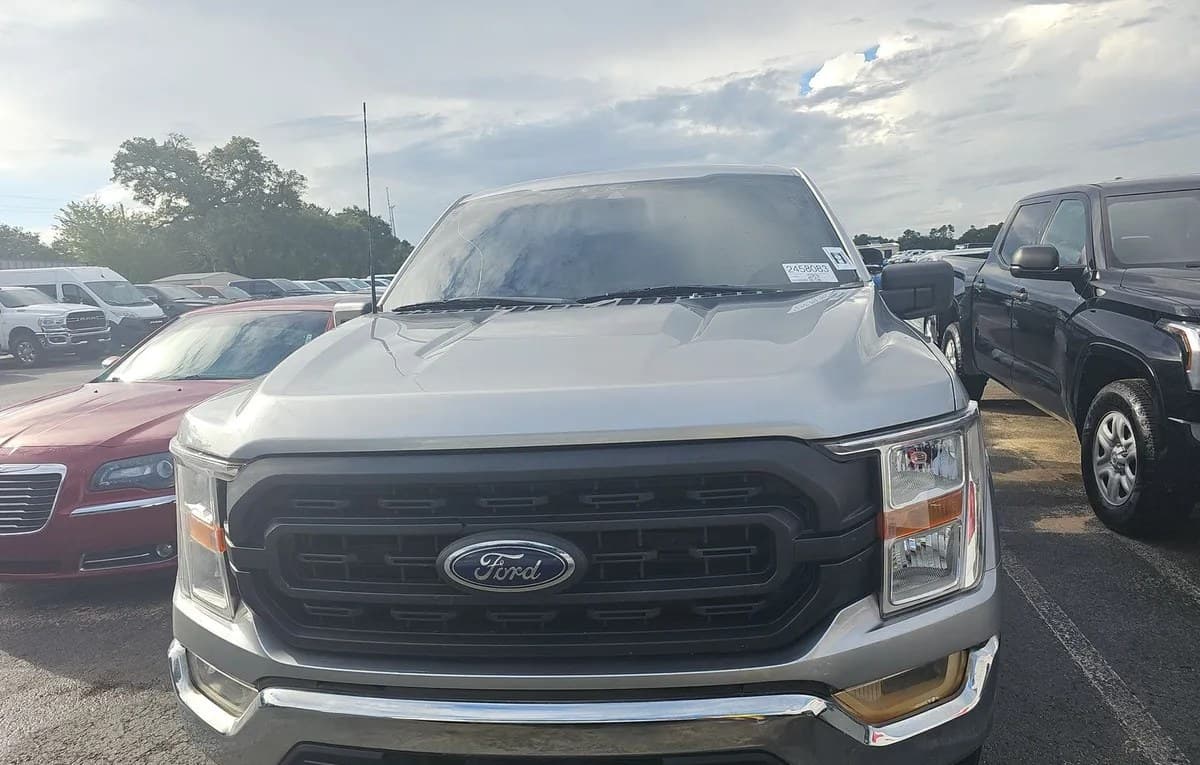 2022 FORD F-150 XL REGULAR CAB LONG BED 3