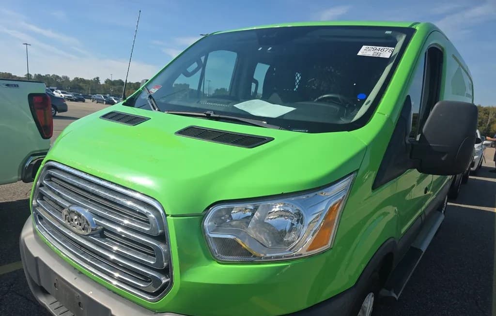 2018 FORD TRANSIT 250 CARGO VAN W/RH SWING-OUT DOORS LOW ROOF 129.9" WB