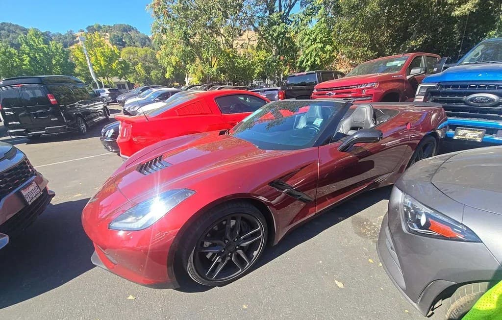 2017 CHEVROLET CORVETTE STINGRAY Z51 CONVERTIBLE 1LT