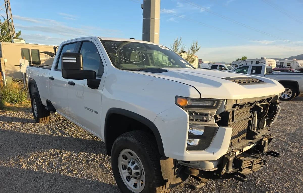 2022 CHEVROLET SILVERADO 2500HD WT CREW CAB LONG BED 1WT 4