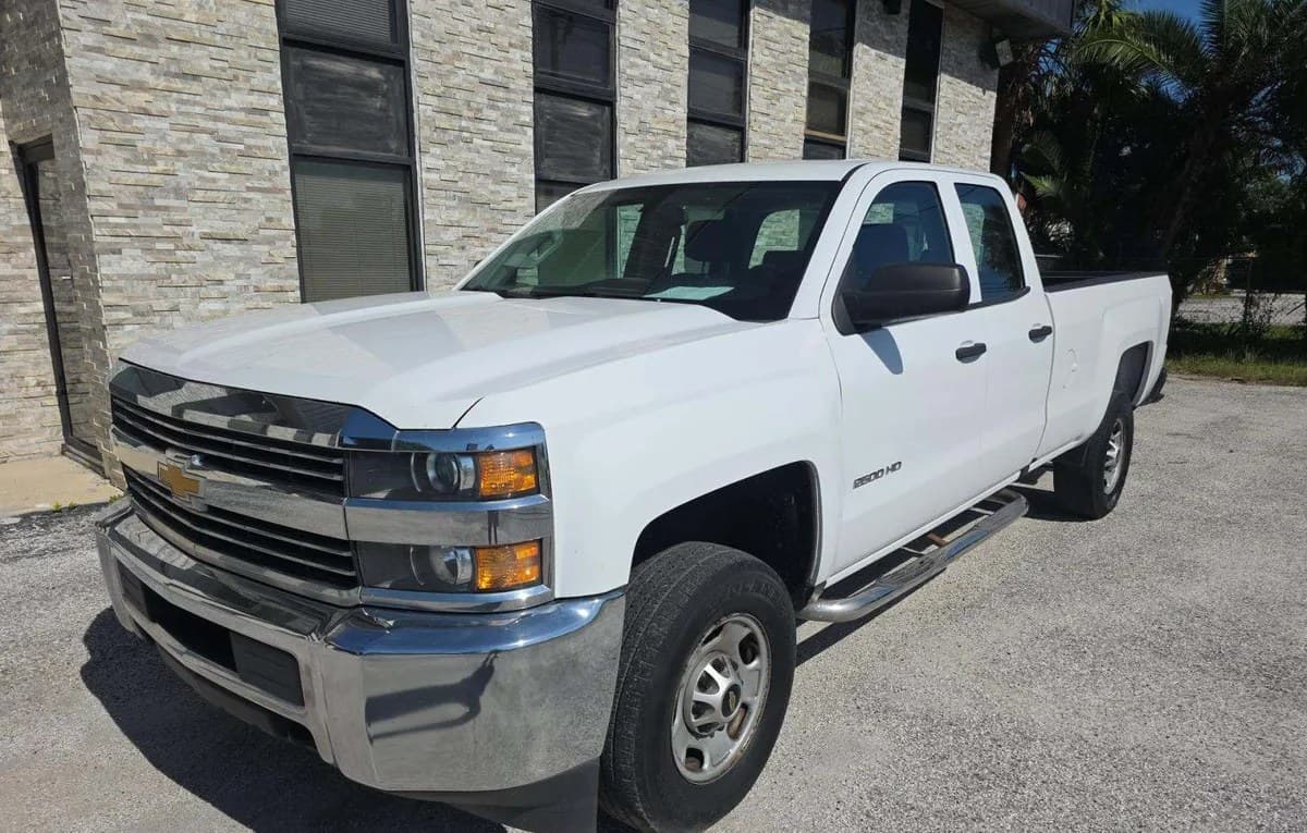 2017 CHEVROLET SILVERADO 2500HD WT EXTENDED CAB LONG BED 1WT 2