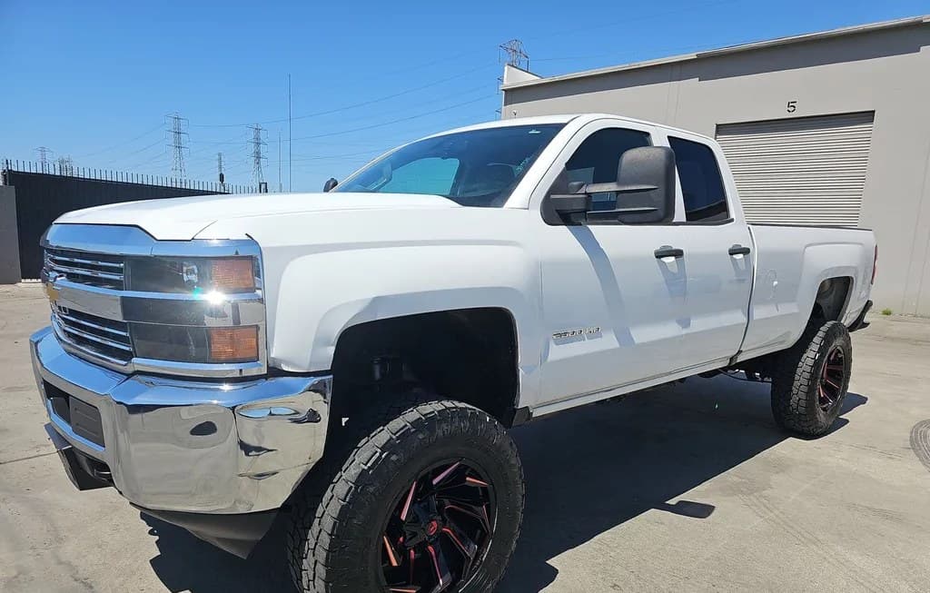 2017 CHEVROLET SILVERADO 2500HD WT EXTENDED CAB LONG BED 1WT 1