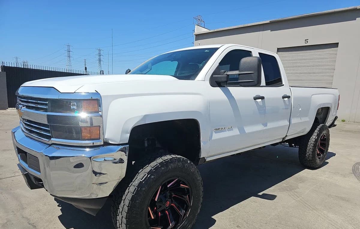 2017 CHEVROLET SILVERADO 2500HD WT EXTENDED CAB LONG BED 1WT 2