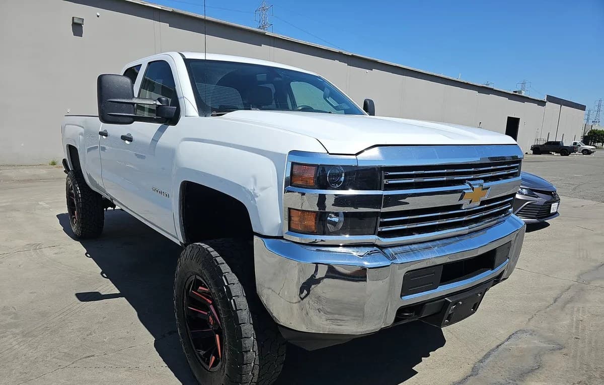 2017 CHEVROLET SILVERADO 2500HD WT EXTENDED CAB LONG BED 1WT 4
