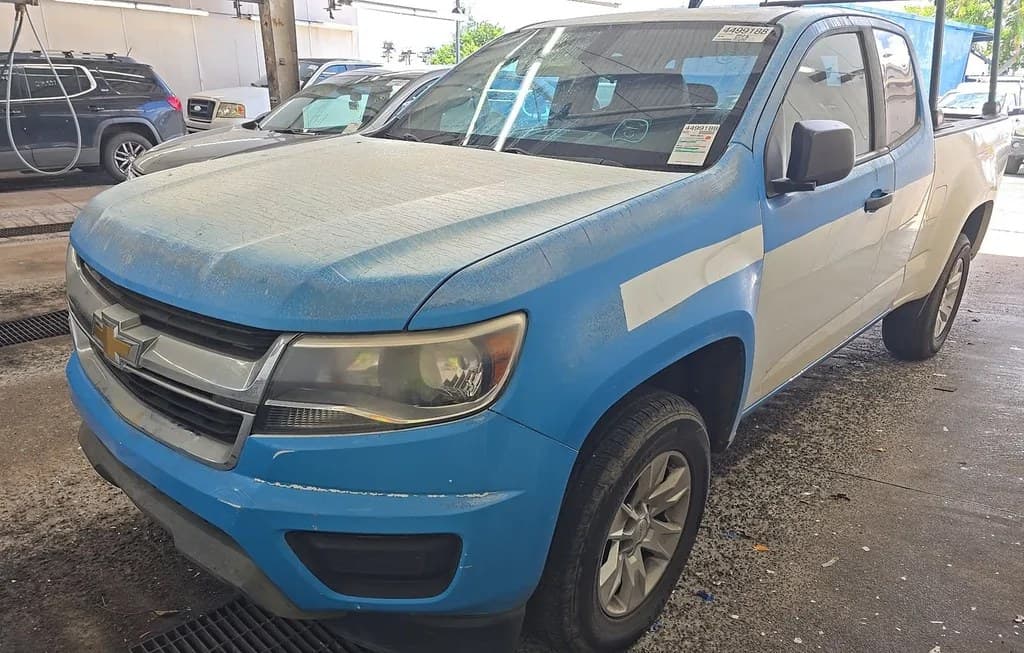 2019 CHEVROLET COLORADO WT EXTENDED CAB LONG BED 2WT W/REAR DOORS 1