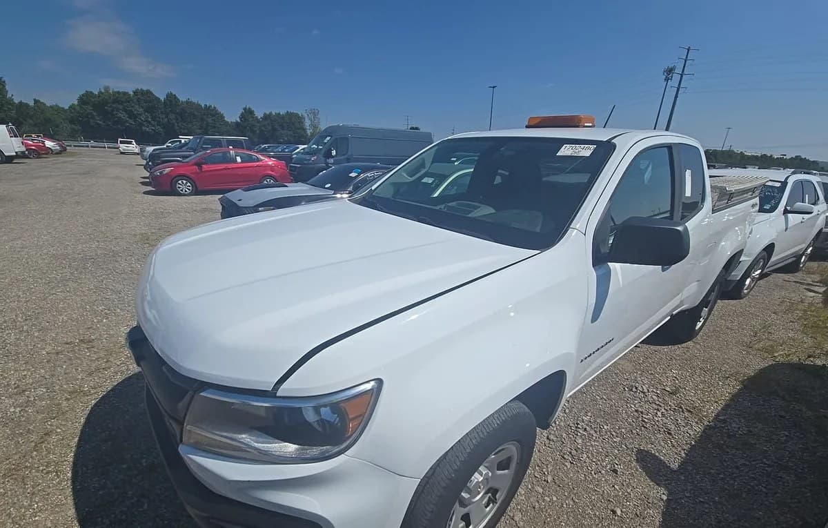 2022 CHEVROLET COLORADO WT EXTENDED CAB LONG BED 4WT W/REAR DOORS 2