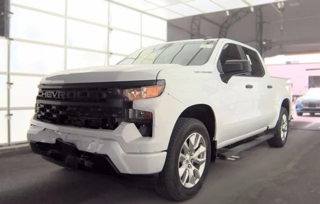 2024 CHEVROLET SILVERADO 1500 CUSTOM CREW CAB SHORT BED 1CX