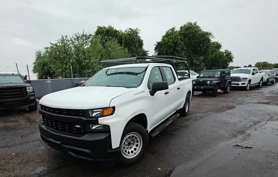 2020 CHEVROLET SILVERADO 1500 WT CREW CAB MEDIUM BED 1WT