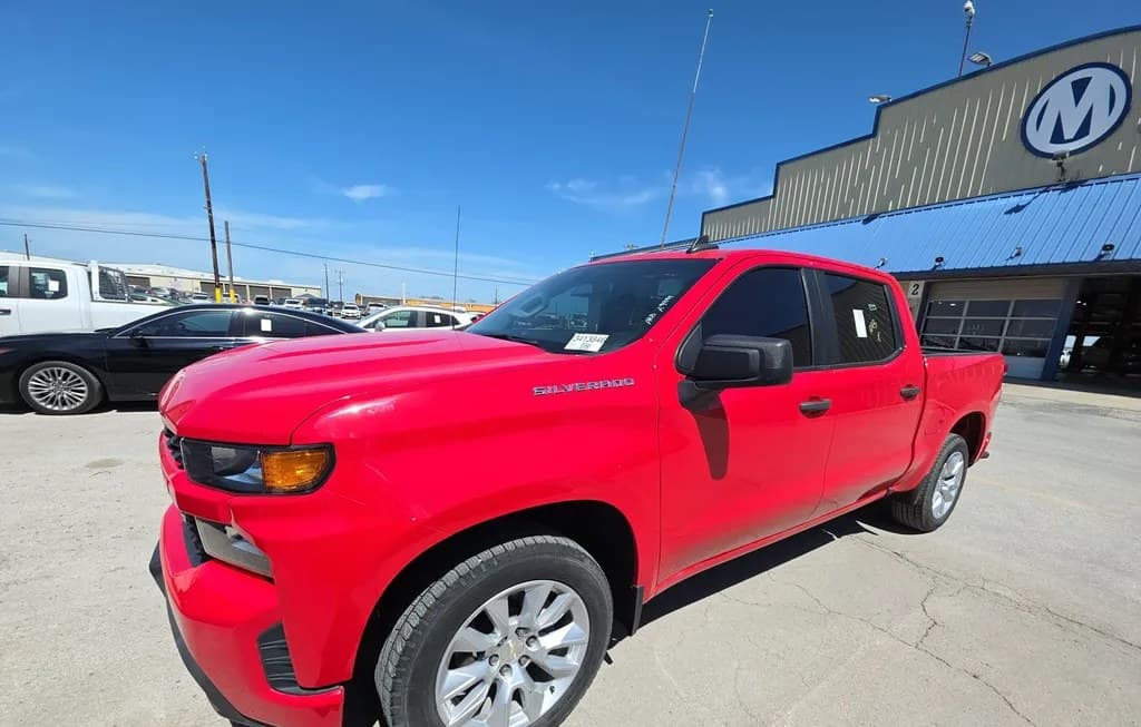 2020 CHEVROLET SILVERADO 1500 CUSTOM CREW CAB SHORT BED 1CX