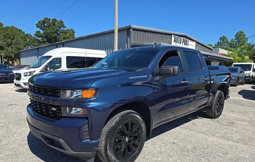 2021 CHEVROLET SILVERADO 1500 CUSTOM CREW CAB SHORT BED 1CX