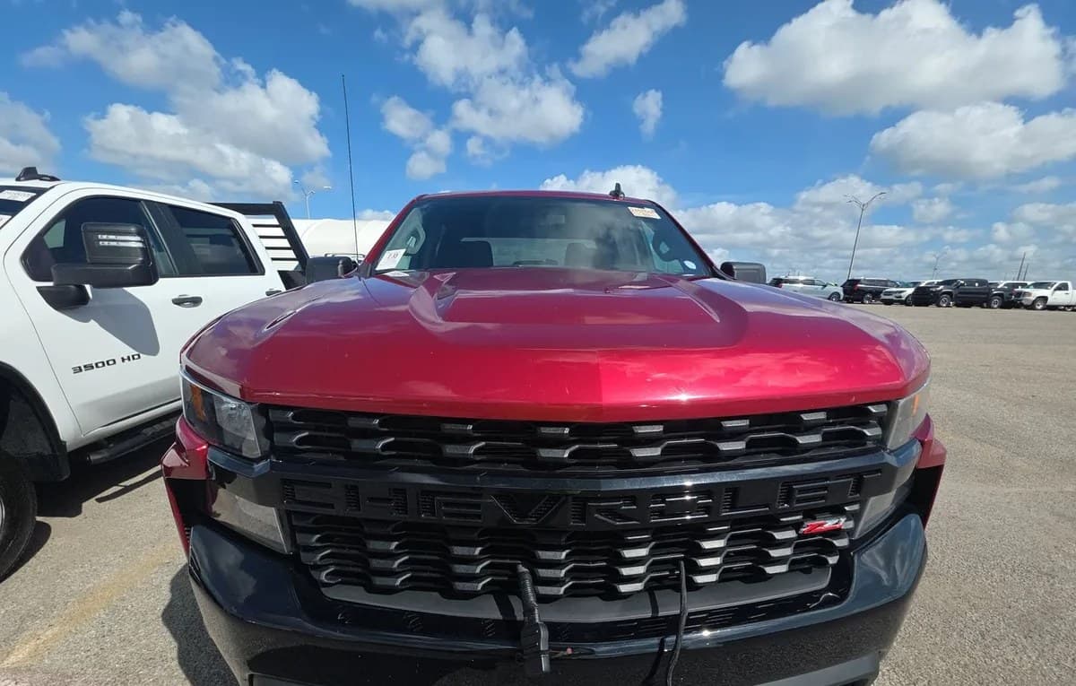 2020 CHEVROLET SILVERADO 1500 CUSTOM TRAIL BOSS CREW CAB SHORT BED 2CX 3