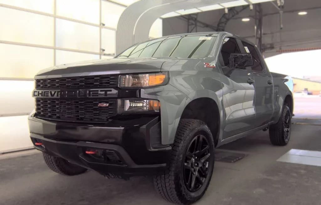 2019 CHEVROLET SILVERADO 1500 CUSTOM TRAIL BOSS CREW CAB MEDIUM BED 2CX 1