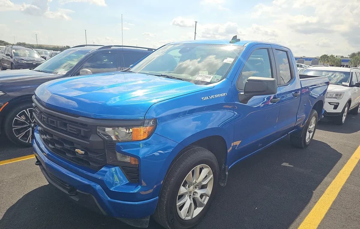 2022 CHEVROLET SILVERADO 1500 CUSTOM EXTENDED CAB MEDIUM BED 1CX 2